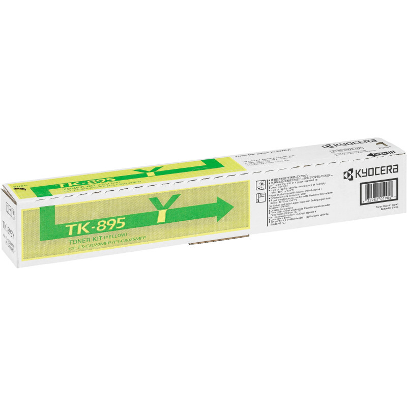 Тонер-картридж Kyocera TK-895Y жел. для FS-C8020MFP/C8025