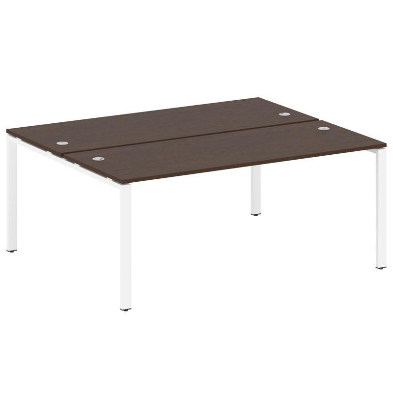 Metal System Рабочая станция на П-образном м/к БП.РАС-СП-2.5 Венге Цаво/Металл Белый 1800*1475*750 Metal System Рабочая станция на П-образном м/к БП.РАС-СП-2.5 Венге Цаво/Металл Белый 1800*1475*750