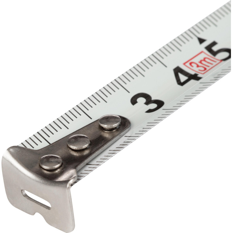 Рулетка TOPFORT BASIC 3мх16мм, пласт корпус, 2 стопора