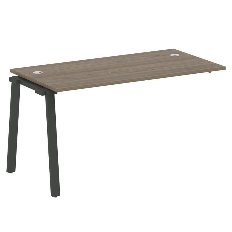 Metal System Проходной элемент рабочей станции на А-образном м/к БА.ПРС-СП-1.3 Вяз Благородный/Метал