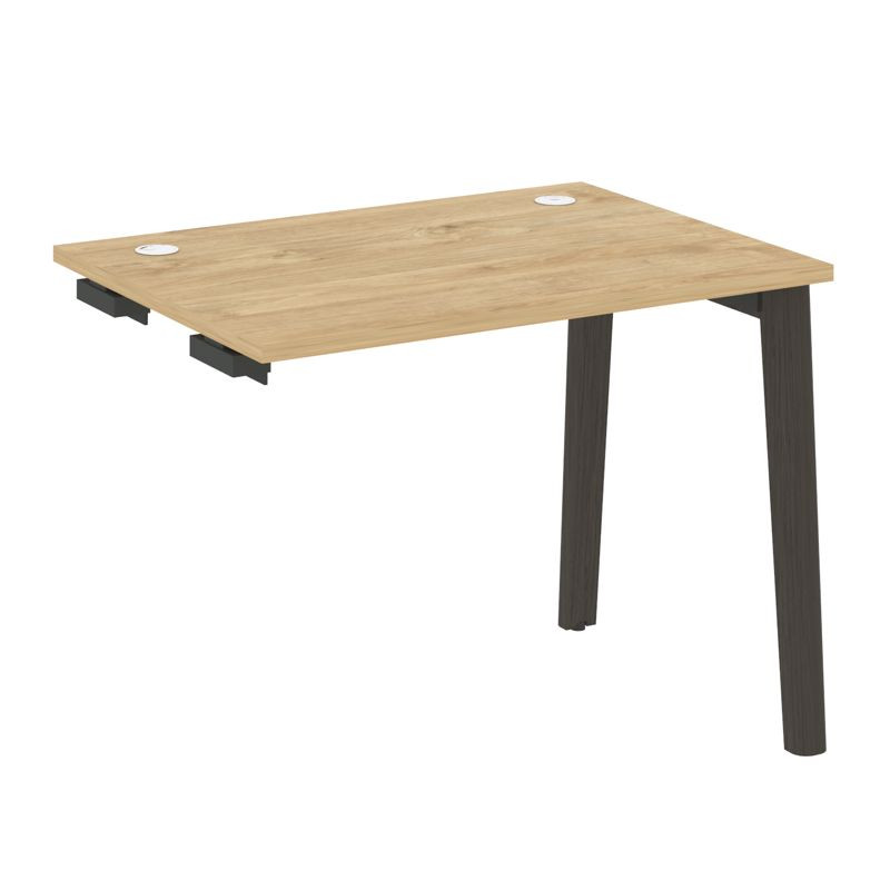 Onix Wood Стол-приставка OW.SPR-1.7 Тиквуд Светлый/Дуб Темный/Металл Антрацит 980*720*750