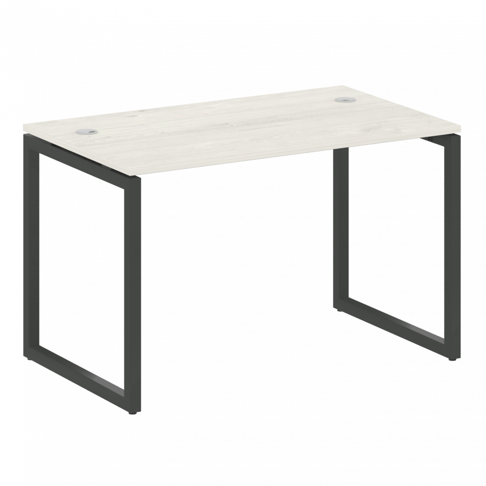 Metal System Quattro Стол письменный на О-образном м/к 40БО.СП-2 Дуб Наварра/Металл Антрацит 1200*72