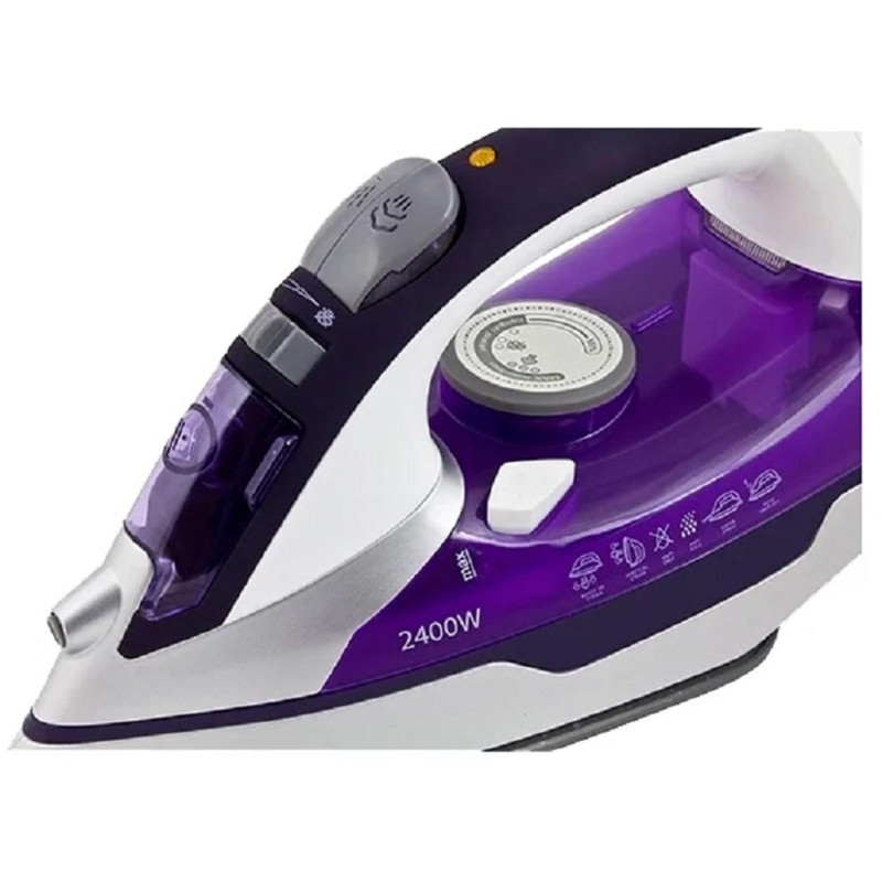 Утюг VITEK 1257-VT-02, мощность 2400 вт, материал подошвы UniCera