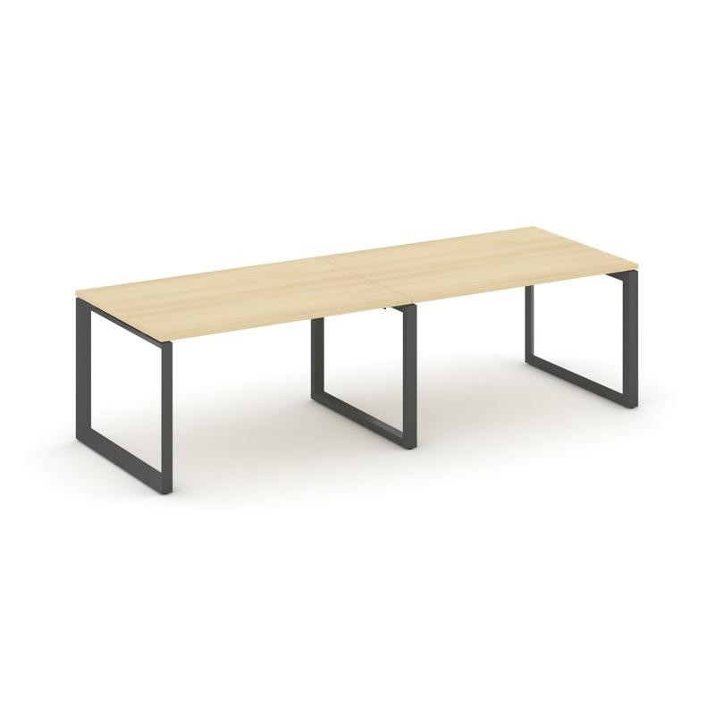 Style Project Стол переговорный SN-59O.SPRG-011.3 Акация Лорка/Металл Антрацит 1960*980*750