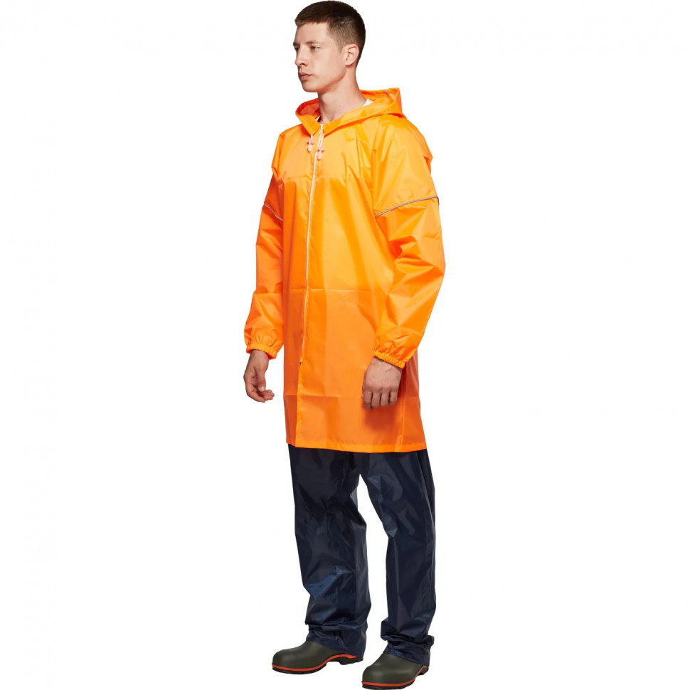 Плащ -дождевик Ивент Блик флюр оранж. L (52-54)