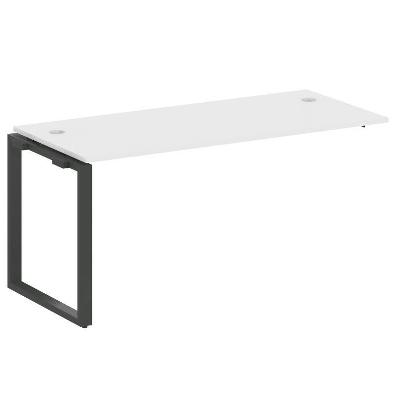 Metal System Проходной элемент рабочей станции на О-образном м/к БО.ПРС-СП-1.4 Белый/Металл Антрацит Metal System Проходной элемент рабочей станции на О-образном м/к БО.ПРС-СП-1.4 Белый/Металл Антрацит