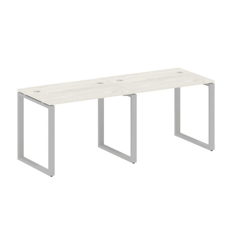 Metal System Рабочая станция на 2 места на О-образном м/к БО.СМ-2.1 Дуб Наварра/Металл Серый 2000*72 Metal System Рабочая станция на 2 места на О-образном м/к БО.СМ-2.1 Дуб Наварра/Металл Серый 2000*72