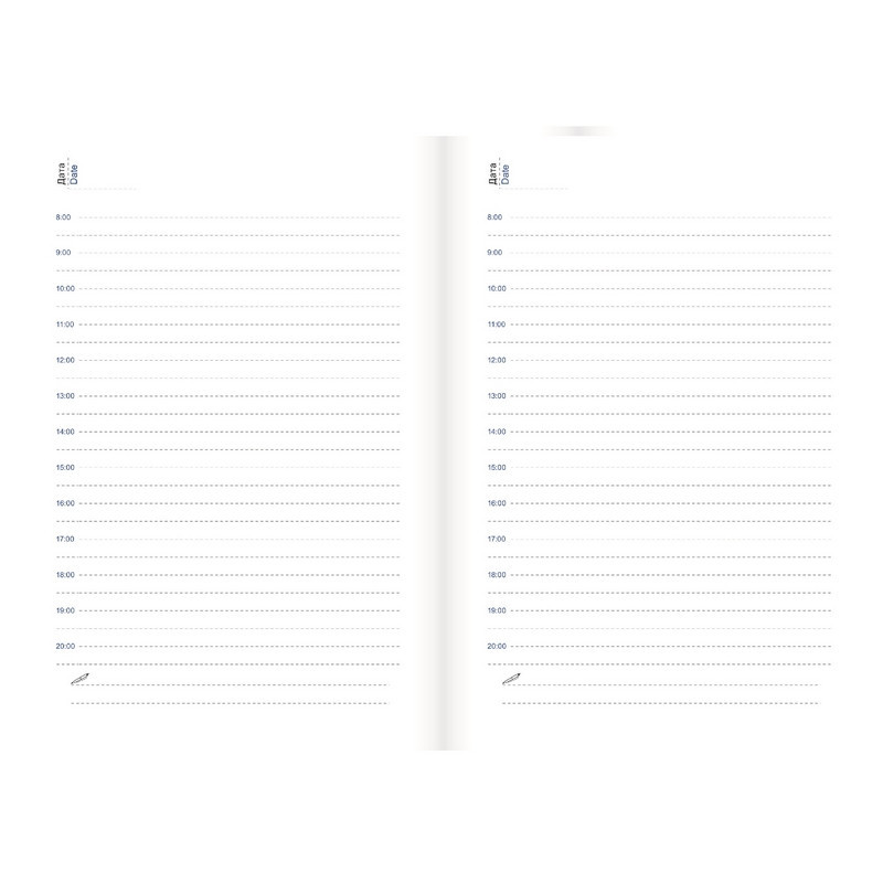 Ежедневник недатированный бордо, А6,100x150, 320стр, Agenda