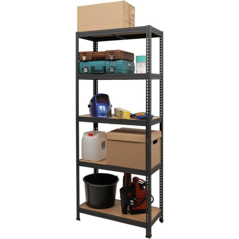 Стеллаж металлический 0MX_SBL 180KD/75x35/ 5 полок