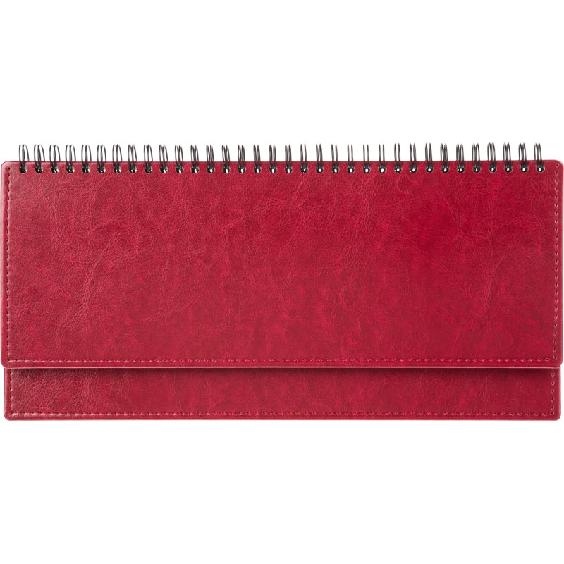 Планинг недатированный , бордо, 303х150 мм,  120стр, Agenda