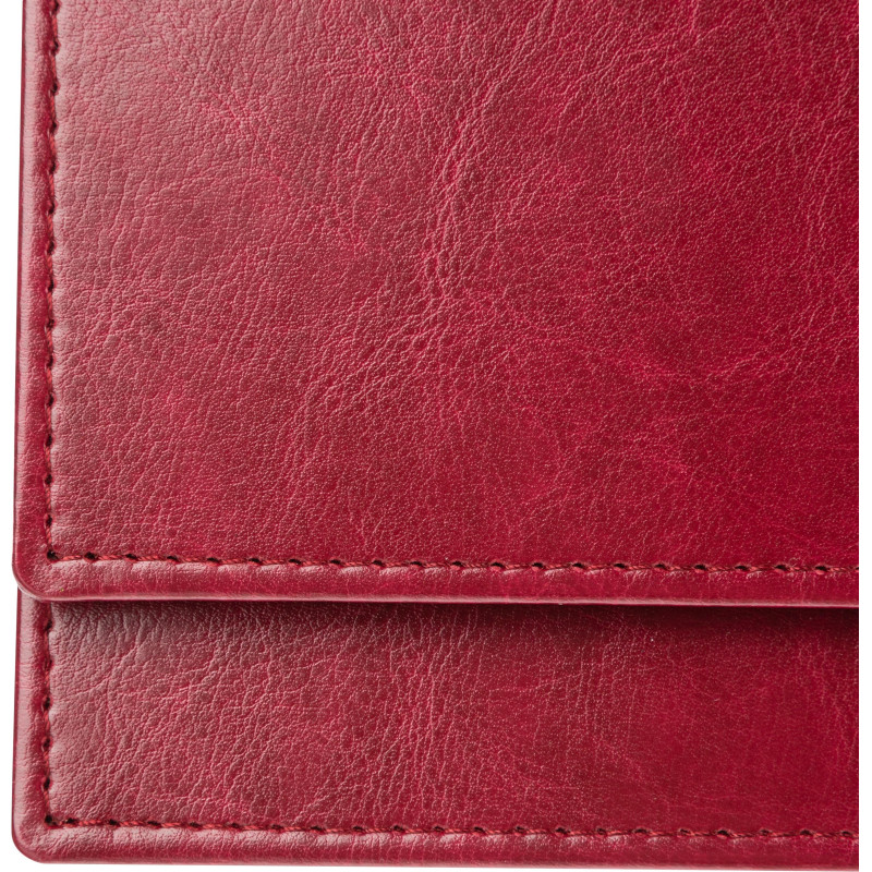 Планинг недатированный , бордо, 303х150 мм,  120стр, Agenda