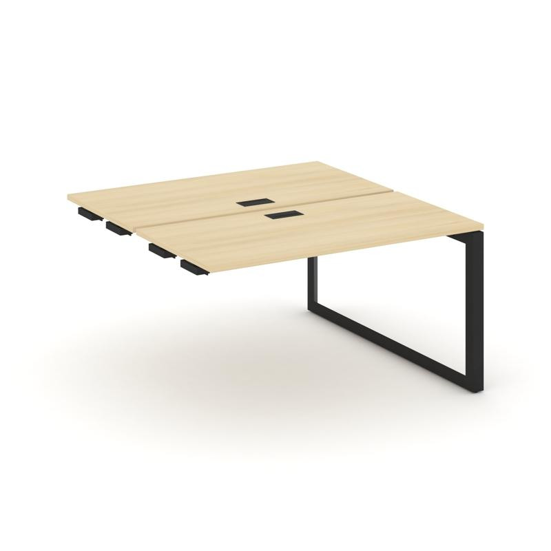 Style Project Стол-приставка к опор. элем. SN-59O.DPRS-013 Акация Лорка/Металл Черный/Черный Заглушк