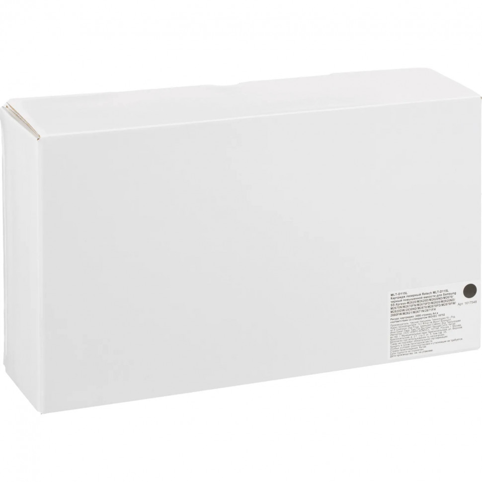 Картридж лазерный Retech MLT-D115L чер. пов.емк. для Samsung M2620/M2670