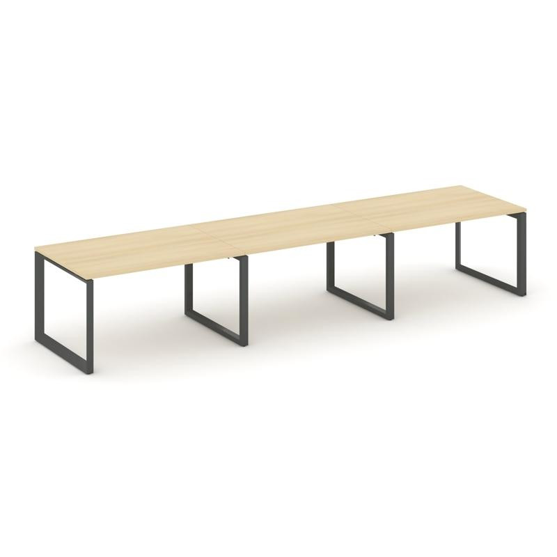 Style Project Стол переговорный SN-59O.SPRG-022.3 Акация Лорка/Металл Антрацит 3540*980*750