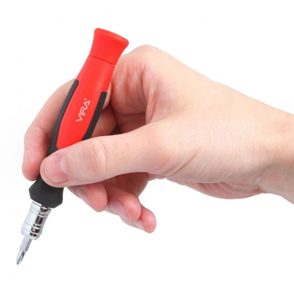 Отвертка для точных работ с битами 30 пр. VIRA 305081