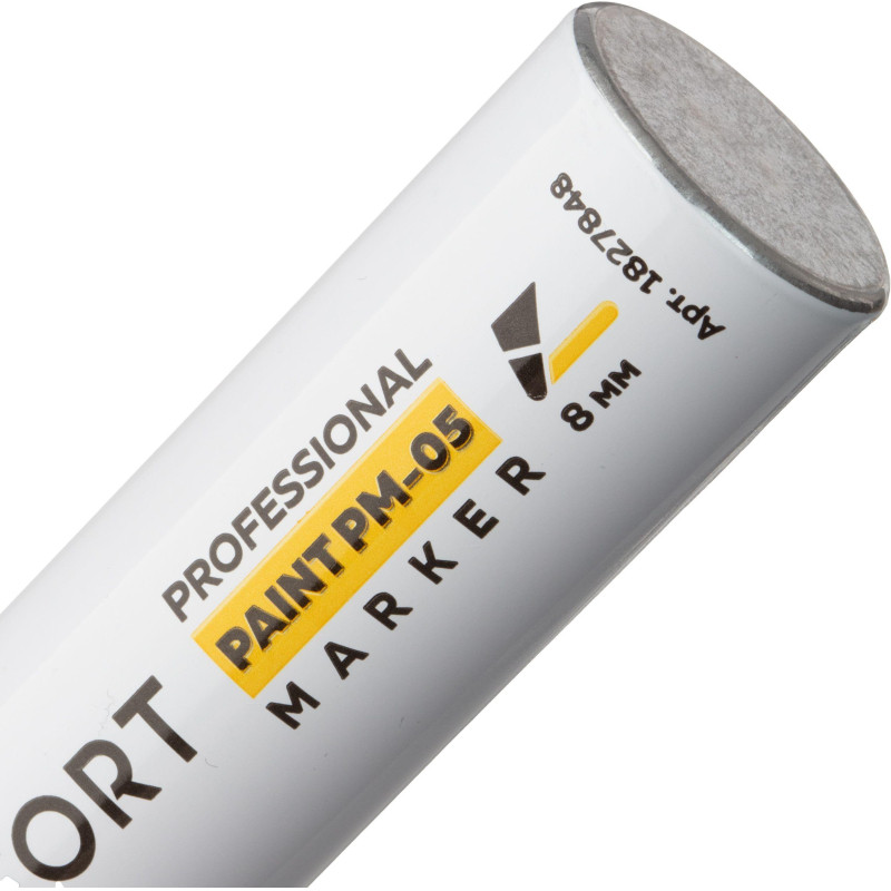 Маркер лаковый TOPFORT Paint 8 мм белый