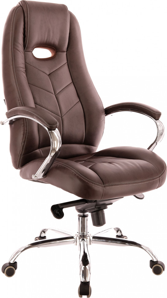 Кресло Everprof Drift (Дрифт) M Кожа Коричневый