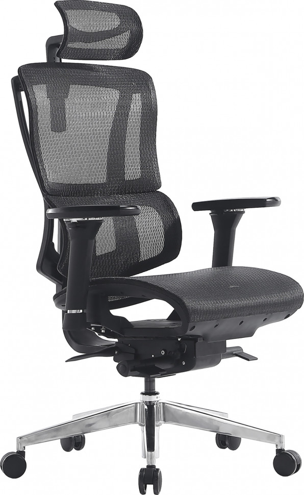 Эргономичное кресло Everprof Mega (Мега) Сетка Черный