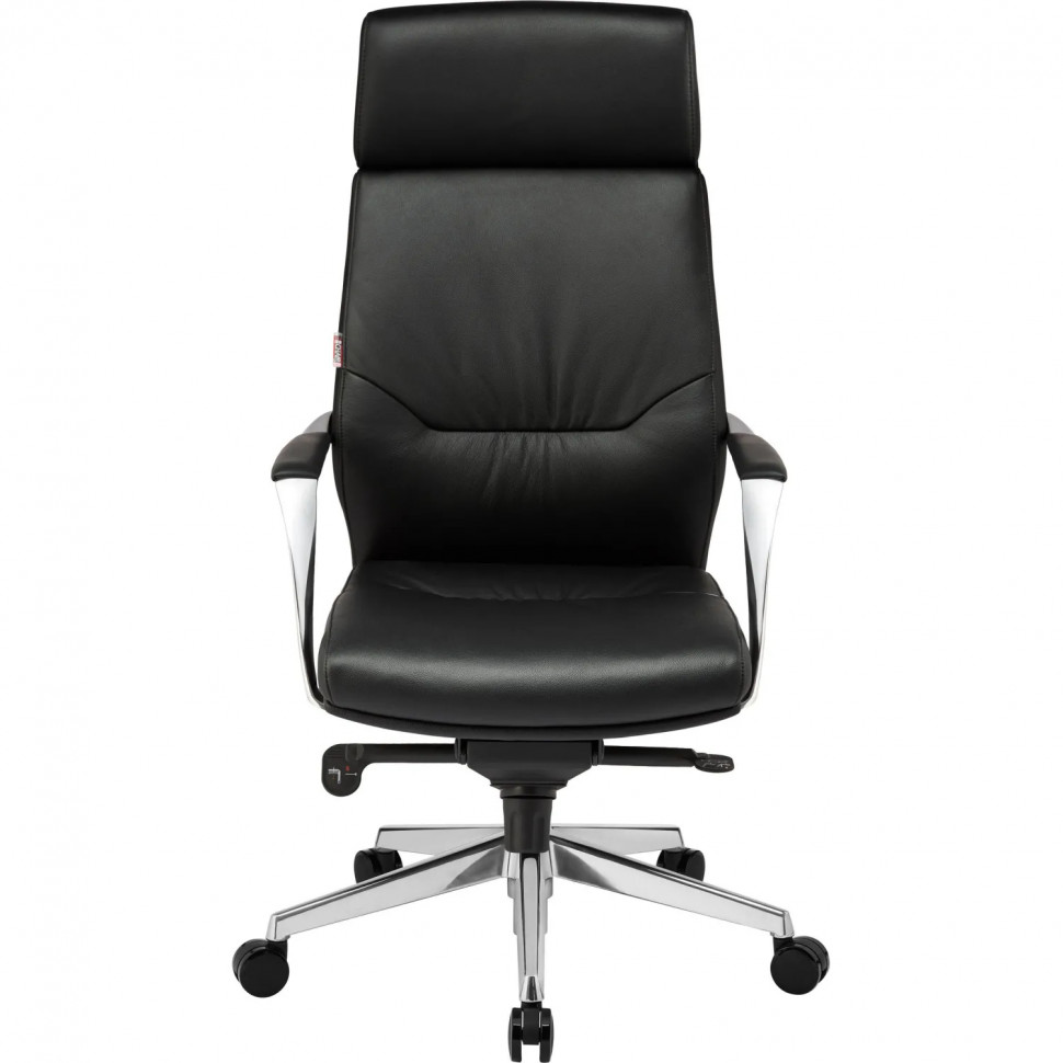 Кресло BN_Fc_EChair-570 МL кожа черная, хром