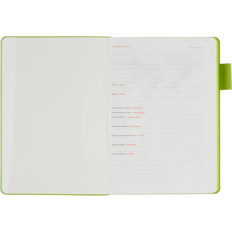 Ежедневник недатированный А5 BOSTON (ЧЕРНЫЙ) 3-228/04