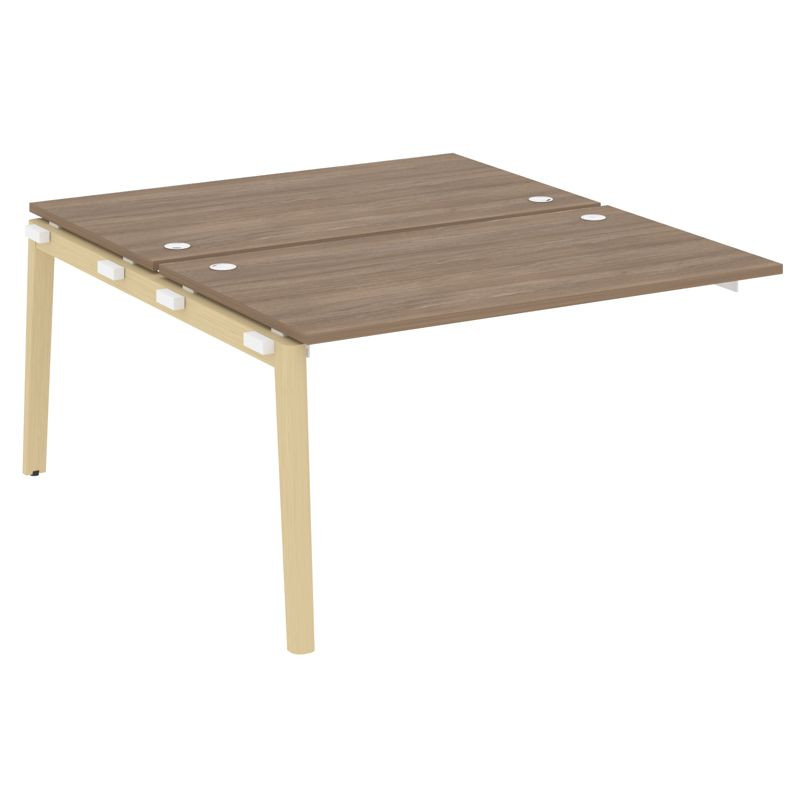 Onix Wood Наборный эл. раб. станции OW.2.NRS-3.8 Дуб Аризона/Дуб Светлый/Металл Белый 1380*1635*750