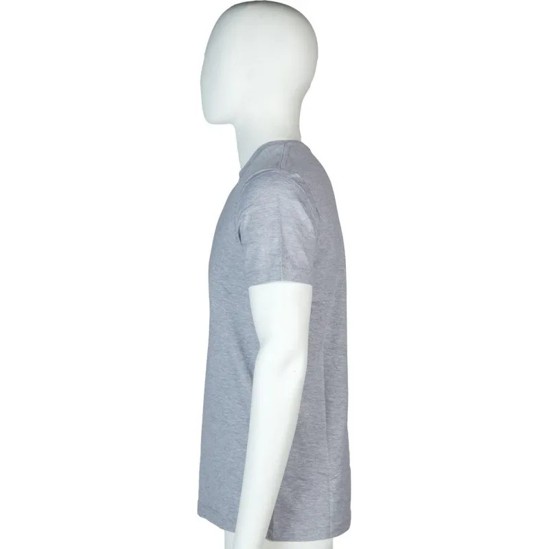 Футболка (160 г.) с кор.рукавом серый меланж (M)