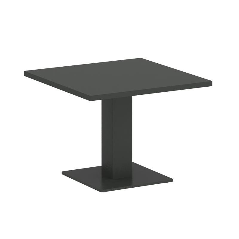 Riva Стол журнальный квадратный А.СЖ-2 Антрацит NEW/Металл Антрацит 600*600*450