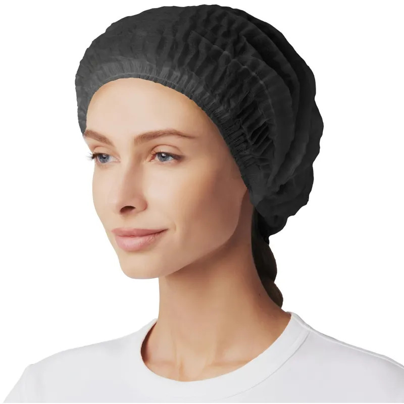 Шапочка одноразовая Шарлотта черная,ГПШар-10/1р-Ч,10гр/м (100 шт/уп)