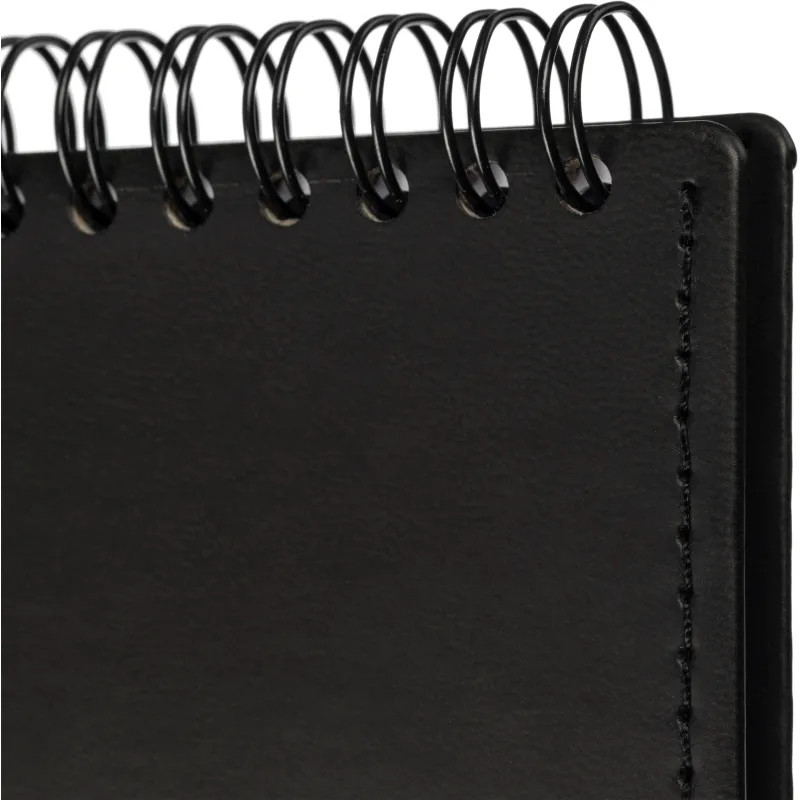 Планинг датированный 2026, черный 303х150 мм, 120 стр,АТТАСНЕ Вива