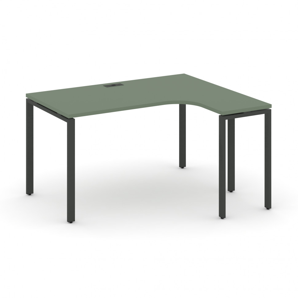 Concept Стол эргономичный CN.SA-001(R) Кобо/Металл Антрацит 1380*1180*750 Concept Стол эргономичный CN.SA-001(R) Кобо/Металл Антрацит 1380*1180*750