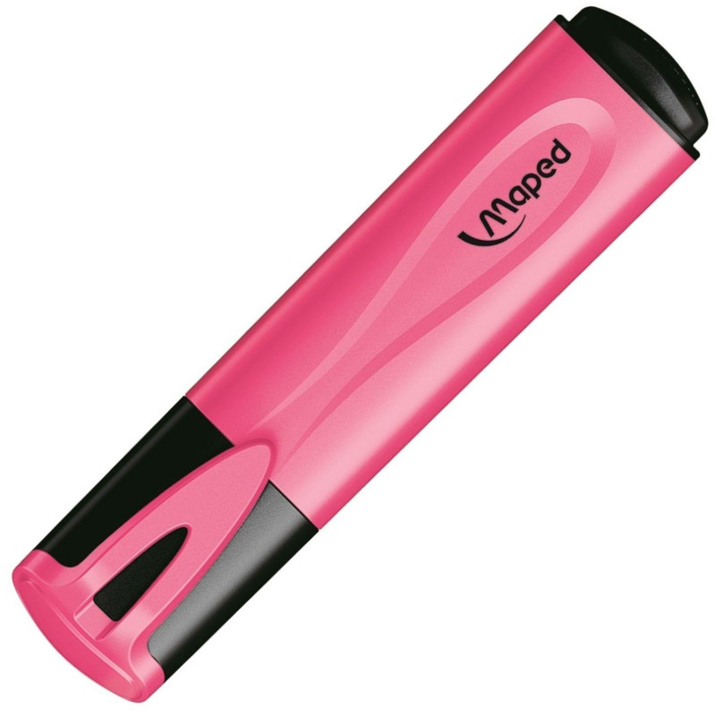 Маркер текстовыделитель Maped FLUO PEP&#039;S CLASSIC 1-5 мм, розовый,742536