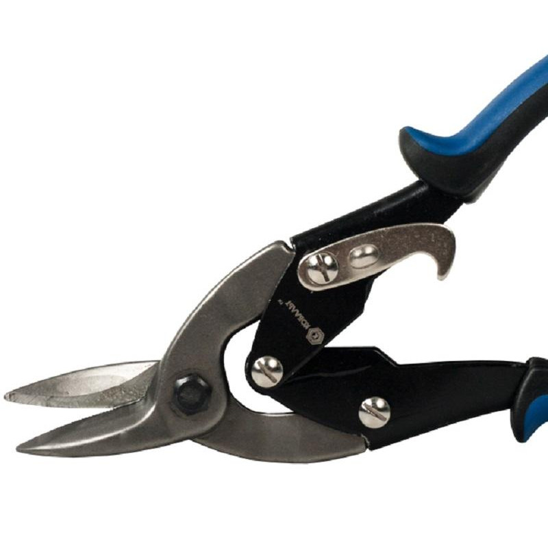 Ножницы по металлу ручные КОБАЛЬТ левый рез 250 мм, CR-V блистер 647-499