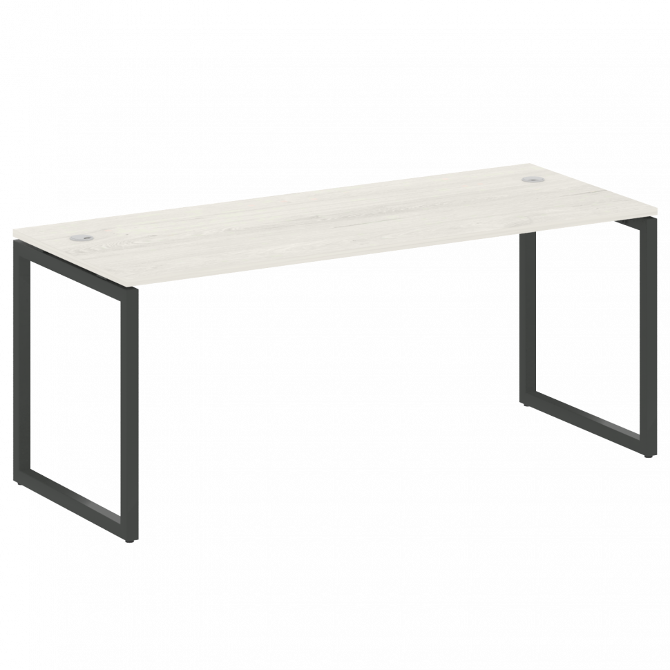 Metal System Quattro Стол письменный на О-образном м/к 40БО.СП-5 Дуб Наварра/Металл Антрацит 1800*72 Metal System Quattro Стол письменный на О-образном м/к 40БО.СП-5 Дуб Наварра/Металл Антрацит 1800*72