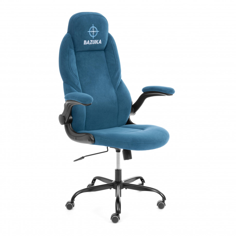 Кресло BAZUKA metalBL велюр, синий, 32 Кресло BAZUKA metalBL велюр, синий, 32