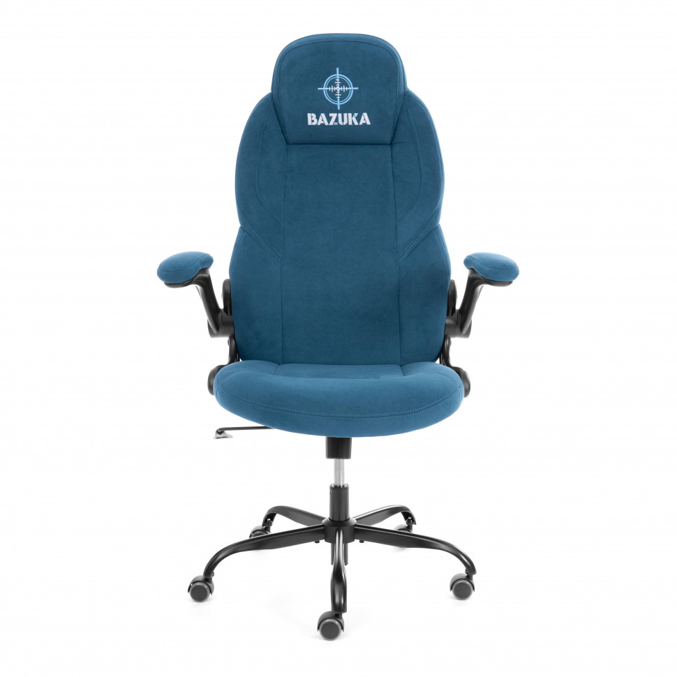 Кресло BAZUKA metalBL велюр, синий, 32 Кресло BAZUKA metalBL велюр, синий, 32