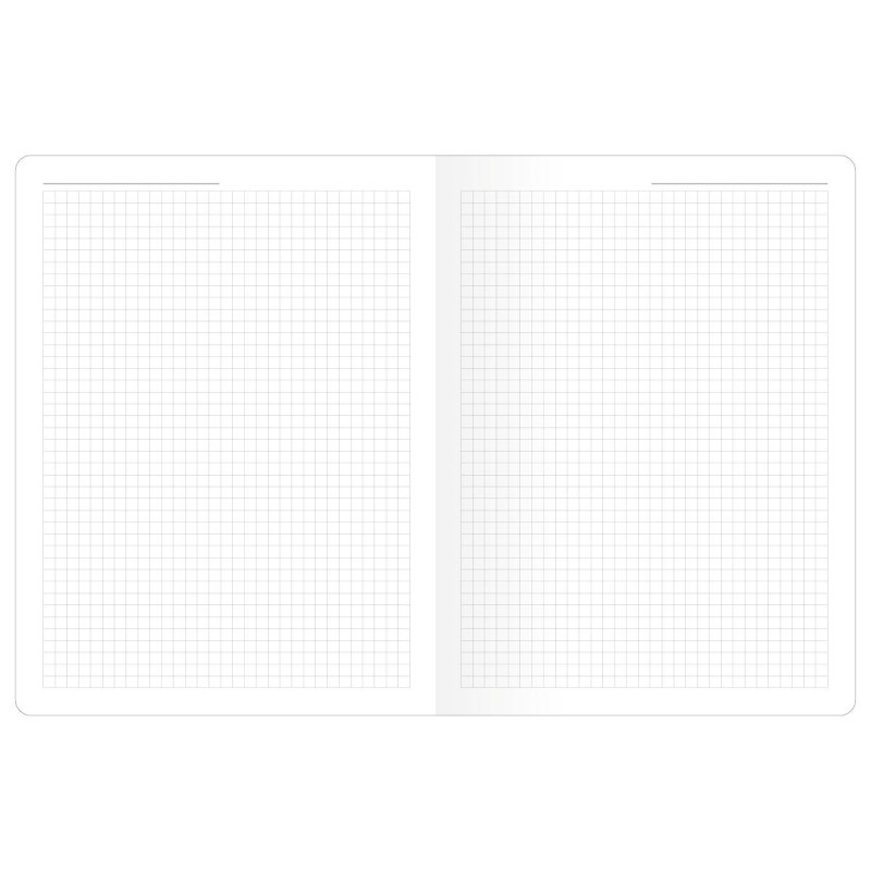 Тетрадь общая Attache Selection Квадрат ВW 165x220 мм 48л клетка скрепка