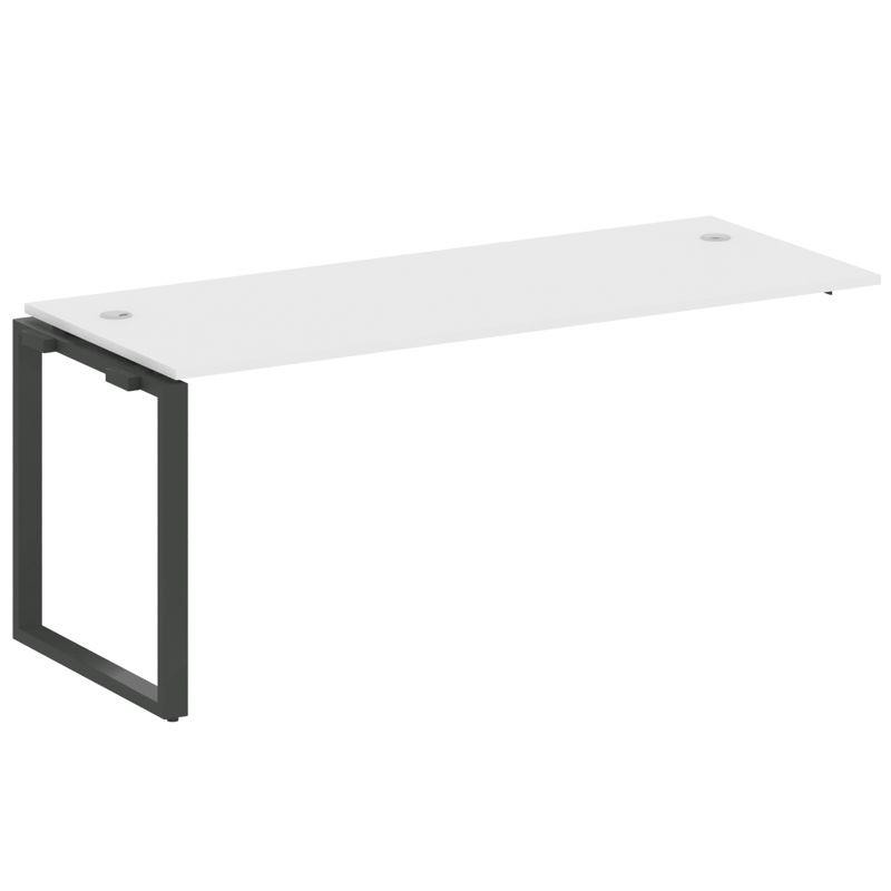 Metal System Проходной элемент рабочей станции на О-образном м/к БО.ПРС-СП-1.5 Белый/Металл Антрацит Metal System Проходной элемент рабочей станции на О-образном м/к БО.ПРС-СП-1.5 Белый/Металл Антрацит