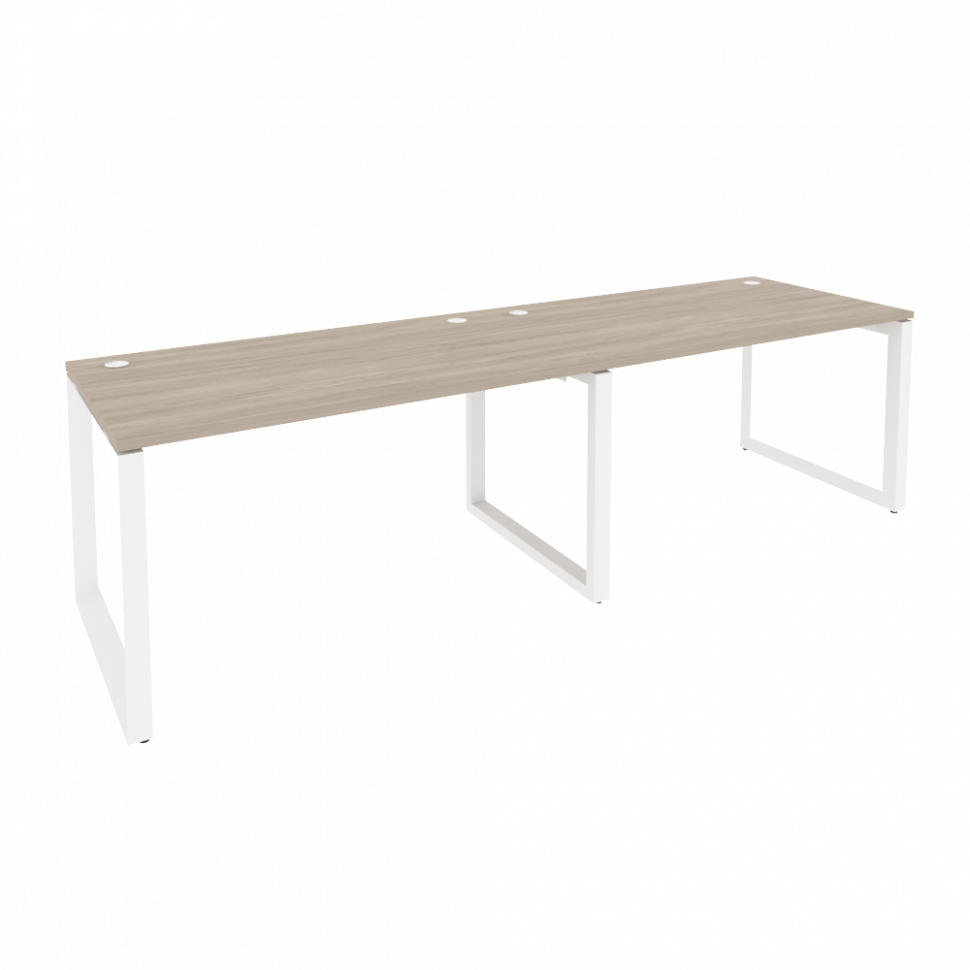 Onix Рабочая станция на О-образном м/к O.MO-RS-2.3.8 Дуб Аттик/Металл Белый 2760*800*750 Onix Рабочая станция на О-образном м/к O.MO-RS-2.3.8 Дуб Аттик/Металл Белый 2760*800*750