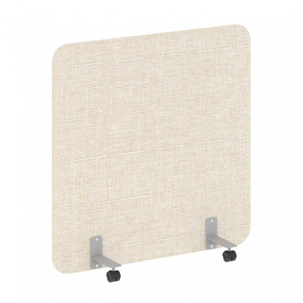 R-line soft Перегородка на металлических опорах, на роликах AP.R-120-120 Romeo 02/Металл Серый 1200*