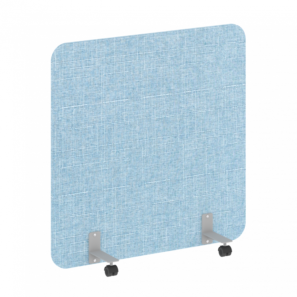 R-line soft Перегородка на металлических опорах, на роликах AP.R-120-120 Romeo 09/Металл Серый 1200*