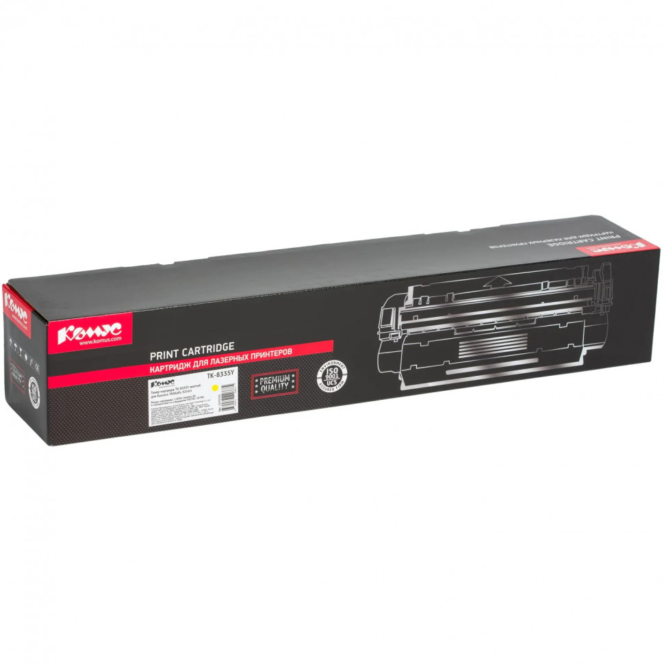 Тонер-картридж КОМУС TK-8335Y жел. для Kyocera 3252ci