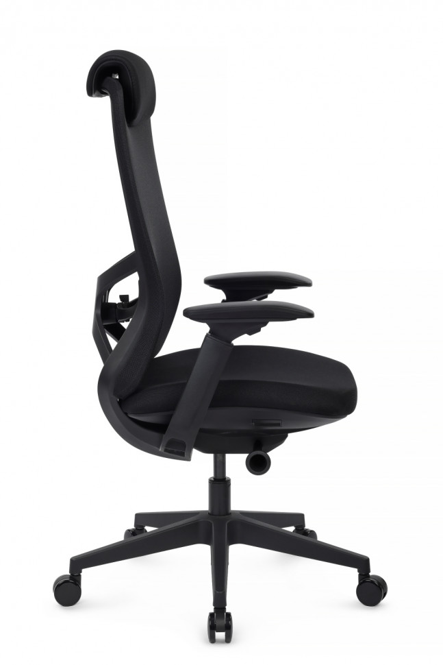 Кресло Гемини EGE-002A Черный пластик/Черный