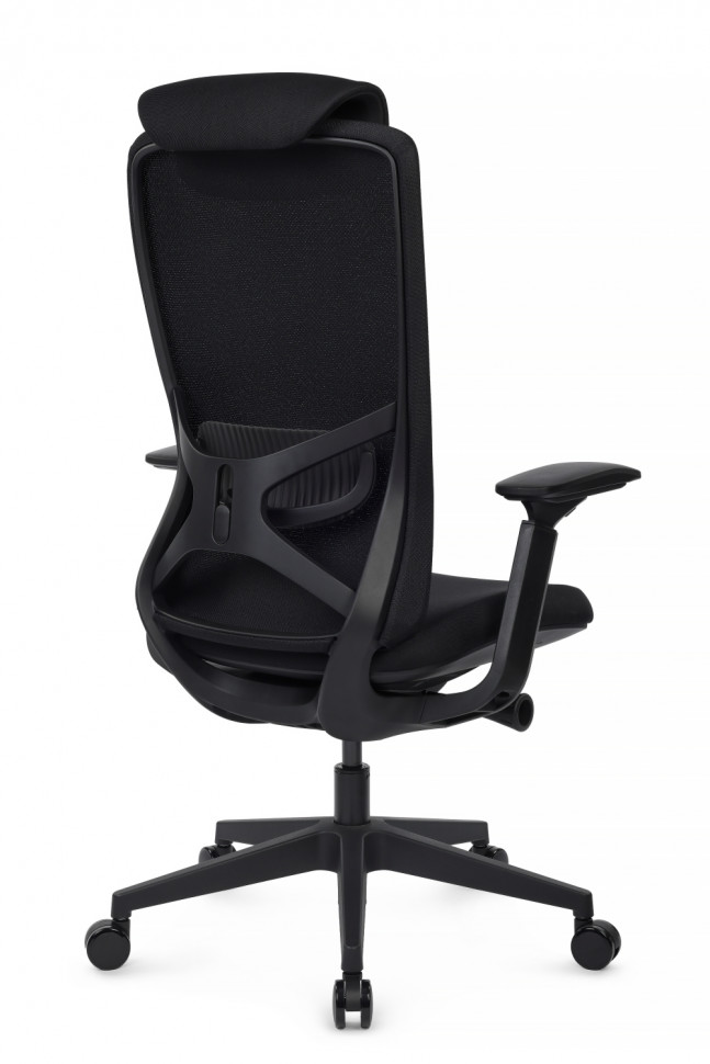 Кресло Гемини EGE-002A Черный пластик/Черный