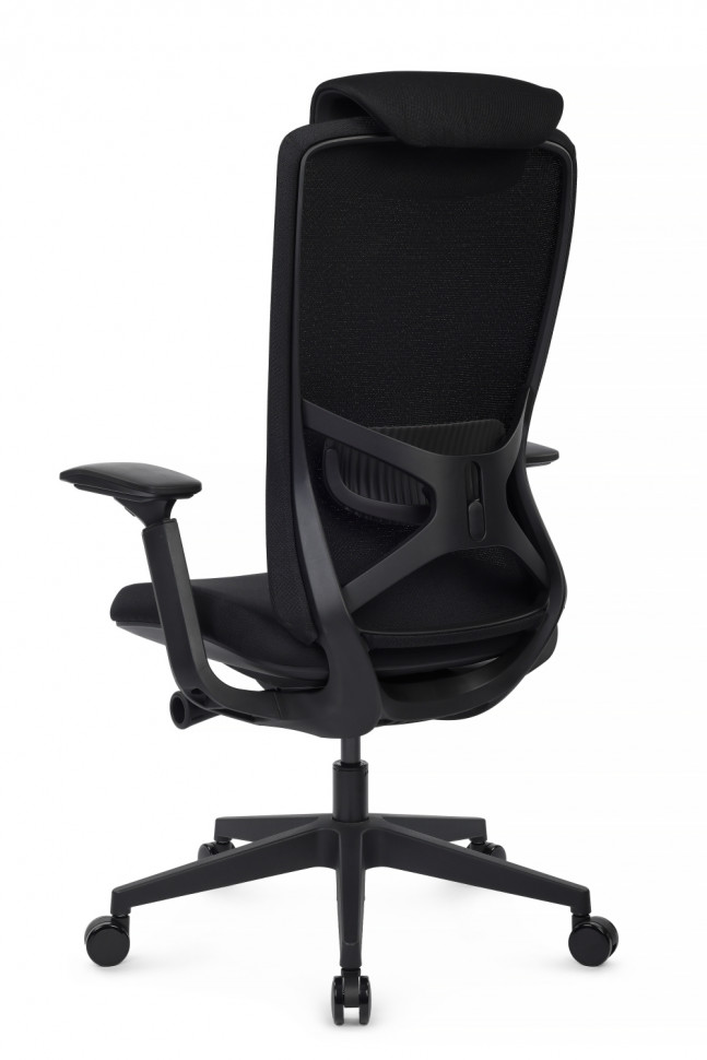 Кресло Гемини EGE-002A Черный пластик/Черный