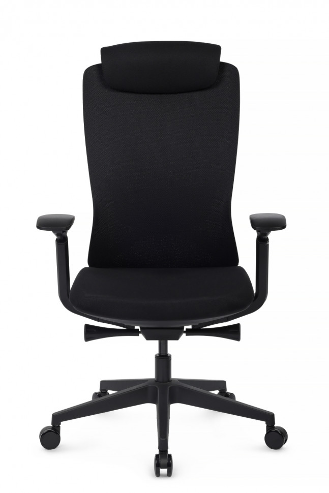 Кресло Гемини EGE-002A Черный пластик/Черный