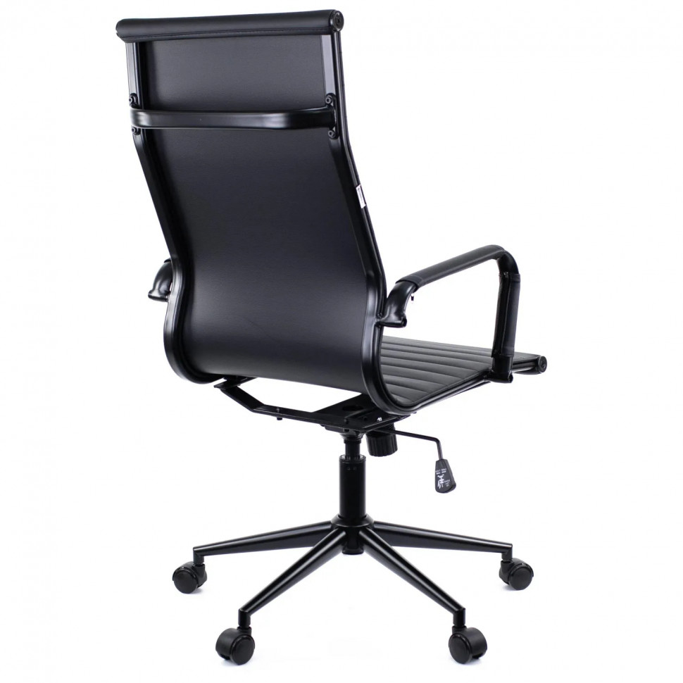 Кресло 0MX_EV_Everprof Rio Black T экокожа черный, металл