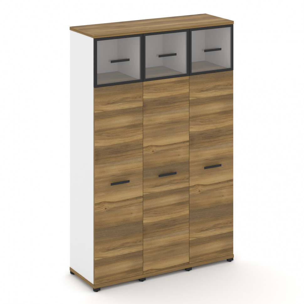 Concept Шкаф 3 узкие секции, 5 ниш CN.STU-537 RPB B Сандал Янтарный/Белый Бриллиант/Металл Черный/Пр Concept Шкаф 3 узкие секции, 5 ниш CN.STU-537 RPB B Сандал Янтарный/Белый Бриллиант/Металл Черный/Пр