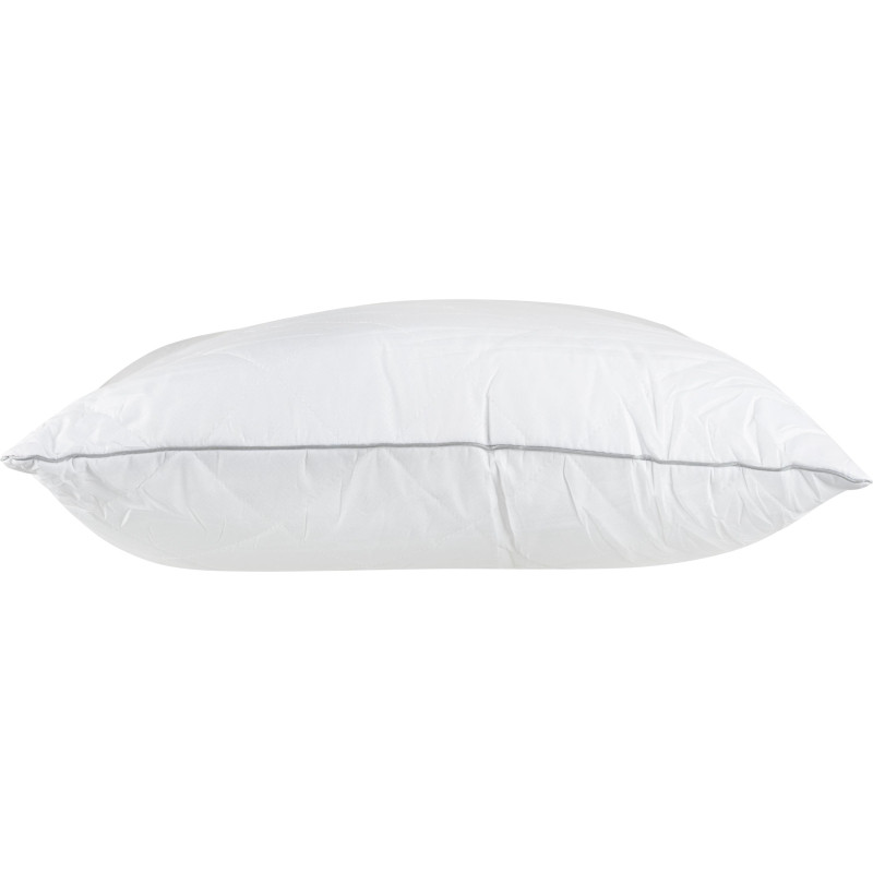 Подушка Luscan 70х70 стег.съем.чех на мол,кант,850г(холлофайб/микрофиб),бел