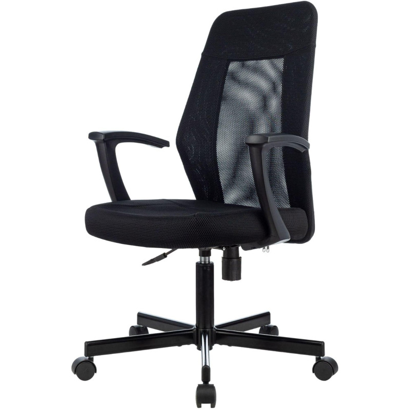 Кресло 0MX_VB_EChair-225 PTW_TW11 сетка/ткань черный