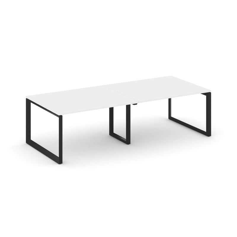 Style Project Стол переговорный SN-59O.SPRG-042.3 Белый/Металл Черный 2360*1180*750
